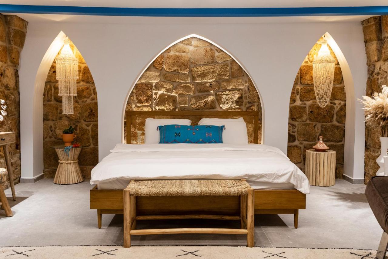 Santorini Apartment อักโก ภายนอก รูปภาพ