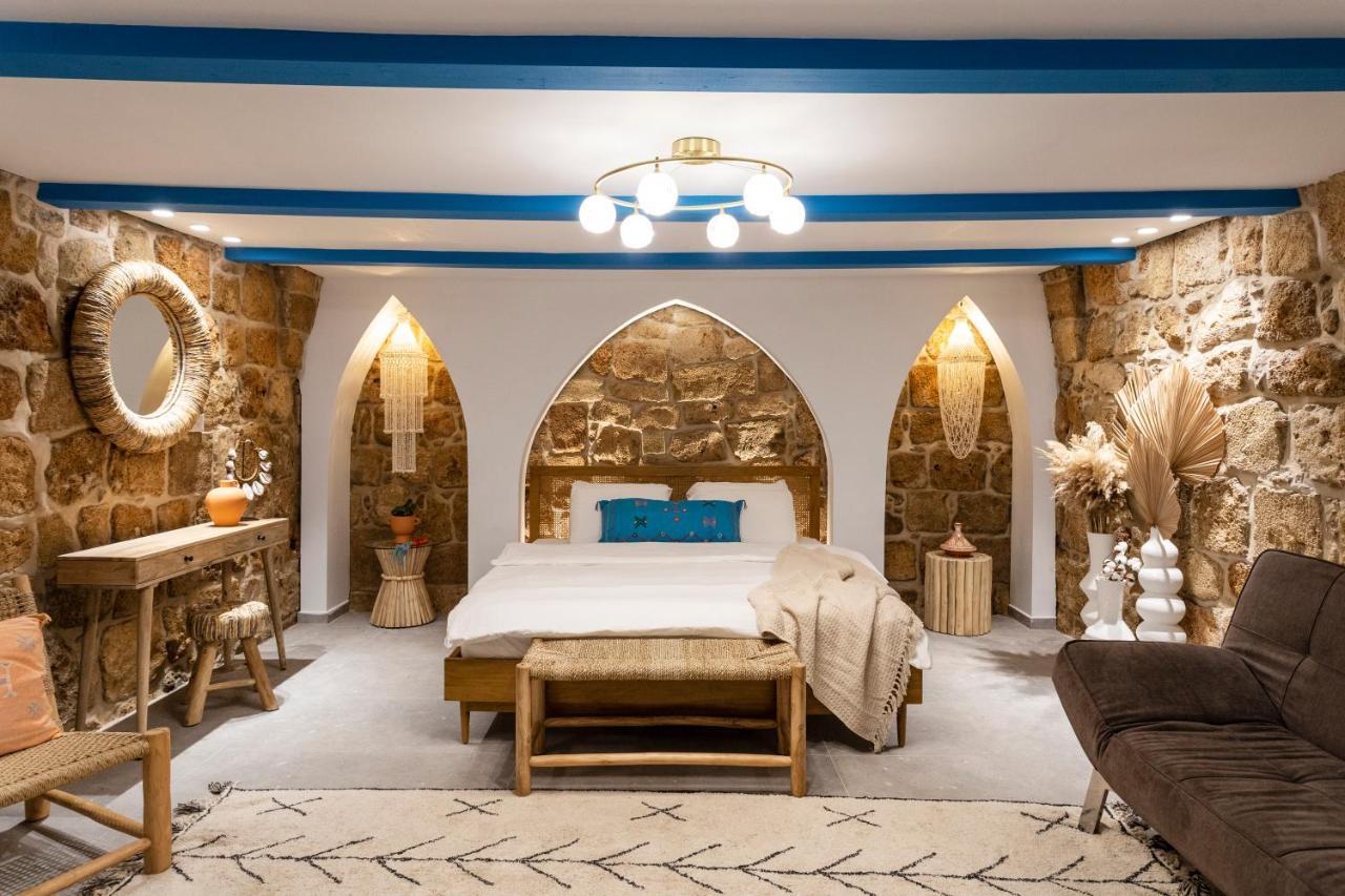 Santorini Apartment อักโก ภายนอก รูปภาพ